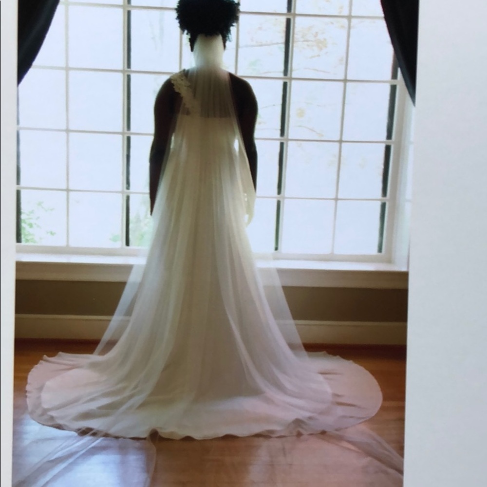 Soft White Wedding Dress- David’s Bridal